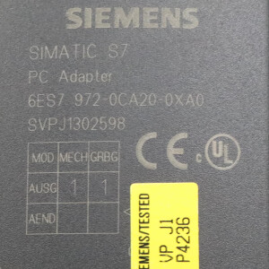 Simatic S7 PC Adapter 6ES7 972-0CA20-0XA0 OVP