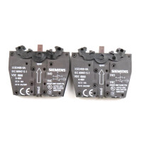 Siemens Schaltelement 3SB3400-0A (2Stk.) NOV