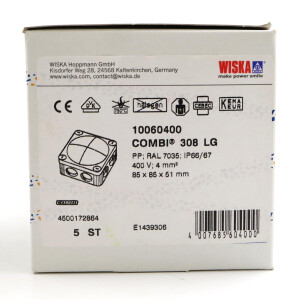 WISKA Abzweigkasten COMBI 308 LG 10060400 (5Stk.) OVP