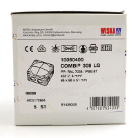 WISKA Abzweigkasten COMBI 308 LG 10060400 (5Stk.) OVP