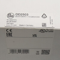 ifm Auswerteeinheit DD2503 MONITOR/FR-1/110-240VAC/DC OVP