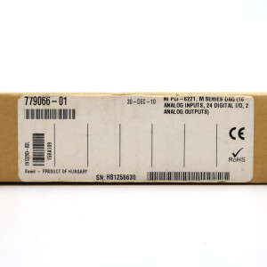 National Instruments Multifunktions-I/O-Modul PCI-6221 191329D-03L OVP