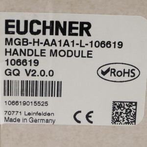 Euchner Griffmodul MGB-H-AA1A1-L-106619 106619 OVP
