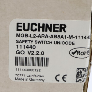 Euchner Zuhaltemodul MGB-L2-ARA-AB5A1-M-111440 111440 OVP