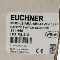 Euchner Zuhaltemodul MGB-L2-ARA-AB5A1-M-111440 111440 OVP