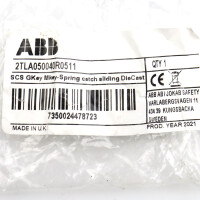 ABB Federzugsperre SCS GKey MKey 2TLA050040R0511 OVP