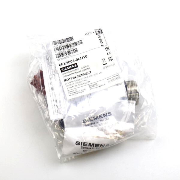 Siemens Leistungsstecker 6FX2003-0LU10 OVP