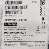 Siemens Leistungsstecker 6FX2003-0LU10 OVP