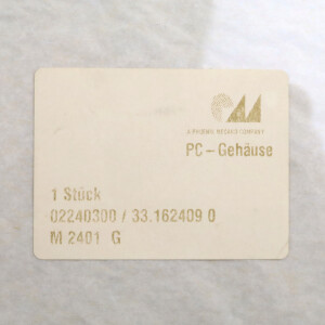 BOPLA Leergehäuse M 2401 G 02240300 33.162409 0 OVP