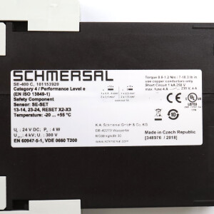 SCHMERSAL Auswertegerät SE-400 C 101153920 OVP