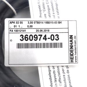 Heidenhain Adapterkabel 360974-03 OVP