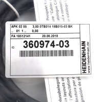 Heidenhain Adapterkabel 360974-03 OVP