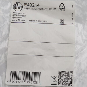 ifm Einbauadapter E40214 (2Stk.) OVP