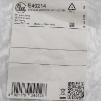 ifm Einbauadapter E40214 (2Stk.) OVP
