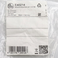 ifm Einbauadapter E40214 OVP