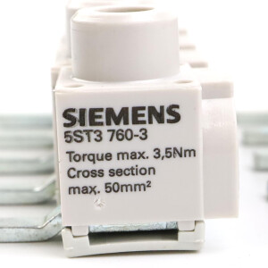 Siemens Anschlussklemme 5ST3760-3 (10Stk.) NOV