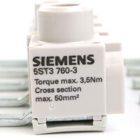 Siemens Anschlussklemme 5ST3760-3 (10Stk.) NOV