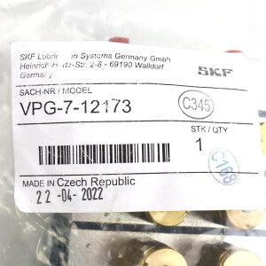 SKF Progressivverteiler VPG-7-12173 OVP