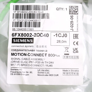 Siemens Signalleitung 6FX8002-2DC40-1CJ0 OVP