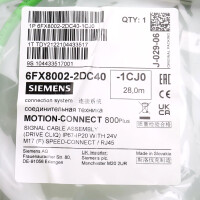 Siemens Signalleitung 6FX8002-2DC40-1CJ0 OVP