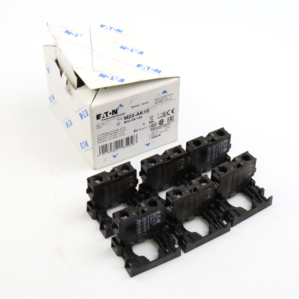 Eaton Kontaktelement M22-AK10 216504 (6Stk.) OVP