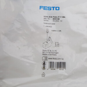 Festo Magnetventil VUVG-B18-P53U-ZT-F-1R8L 8031548 OVP