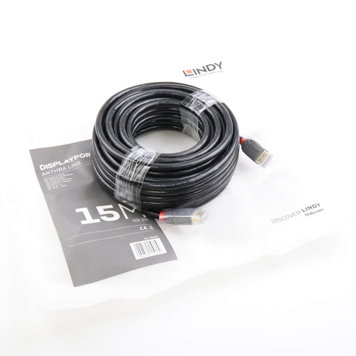 LINDY DisplayPort 1.2 Kabel 36487 15m OVP
