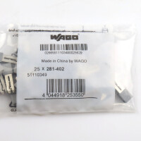 WAGO Brücker 281-402 (25Stk.) OVP