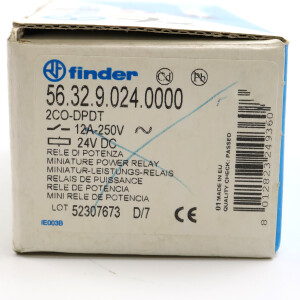 Finder Relais 56.32.9.024.0000 250VAC (7Stk.) OVP