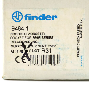 Finder Relaisfassung 94.84.1 (4Stk.) OVP