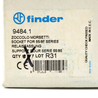 Finder Relaisfassung 94.84.1 (4Stk.) OVP