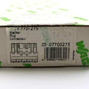 WAGO Stecker 770-275 25A (18Stk.) OVP