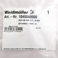 Weidmüller Kabelverschraubung VG16 HQ K68 11,5-15,5SH 1045540000 (10Stk.) OVP