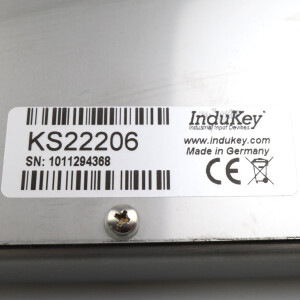 Indukey Industrie-Tastatur KS22206 NOV
