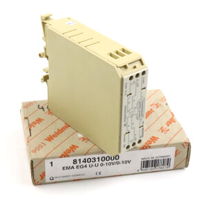Weidmüller Terminalblock EMA EG4 U-U 0-10V/0-10V 8140310000 OVP
