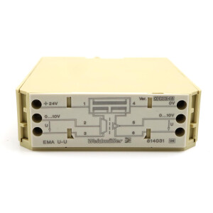 Weidmüller Terminalblock EMA EG4 U-U 0-10V/0-10V 8140310000 OVP