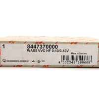Weidmüller Signalwandler WAS5 VVC HF 0-10/0-10V 8447370000 OVP