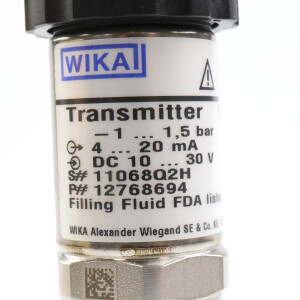 WIKA Druckmessumformer S-11 12768694 OVP
