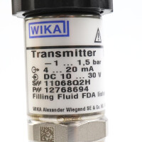 WIKA Druckmessumformer S-11 12768694 OVP