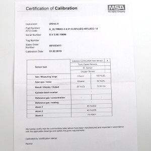 MSA Ultima XE Gasdetektor 10044382 + Gehäuse 10044458 OVP