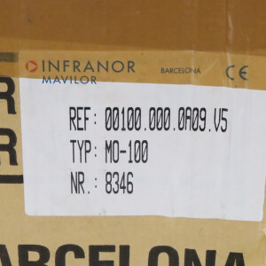 Infranor Mavilor DC Servo Motor MO-100 00100.000.0A09.V5 0.1kW 3000rpm OVP
