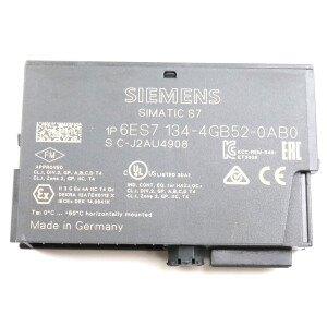 Simatic S7 ET200S 6ES7 134-4GB52-0AB0 NOV