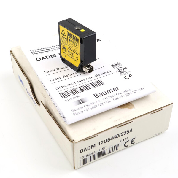 Baumer Distanz-Sensor OADM 12U6460/S35A 10152994 OVP