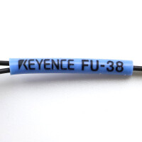 Keyence Begrenzt reflektierendes Lichtleitergerät FU-38 OVP