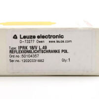 Leuze Reflex-Lichtschranke IPRK 18/V L.49 50104357 OVP