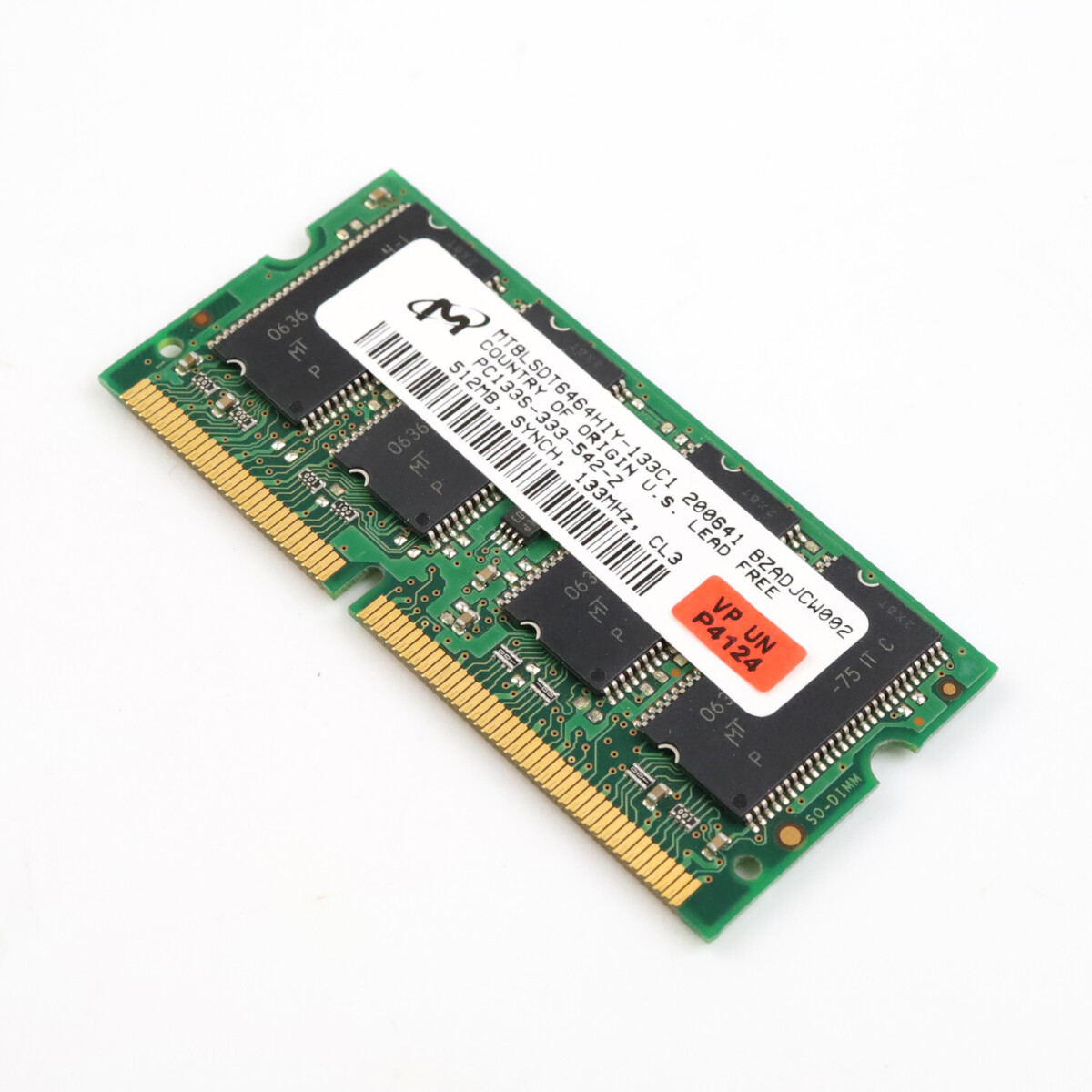 Micron Arbeitsspeicher SDRAM MT8LSDT6464HIY-133C1 512MB GEB