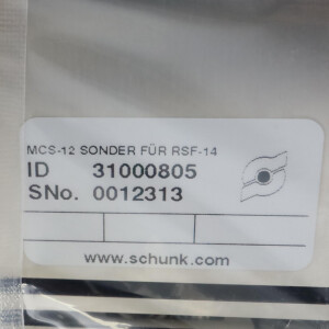 SCHUNK MCS-12 SONDER FÜR RSF-14 31000805 OVP