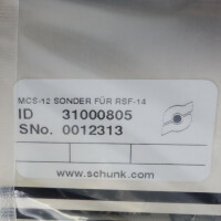 SCHUNK MCS-12 SONDER FÜR RSF-14 31000805 OVP