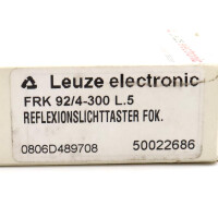 Leuze Reflexions-Lichttaster FRK 92/4-300 L.5 50022686 OVP