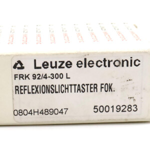 Leuze Reflexions-Lichttaster FRK 92/4-300 L 50019283 OVP